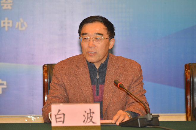 院长白波致欢迎辞
